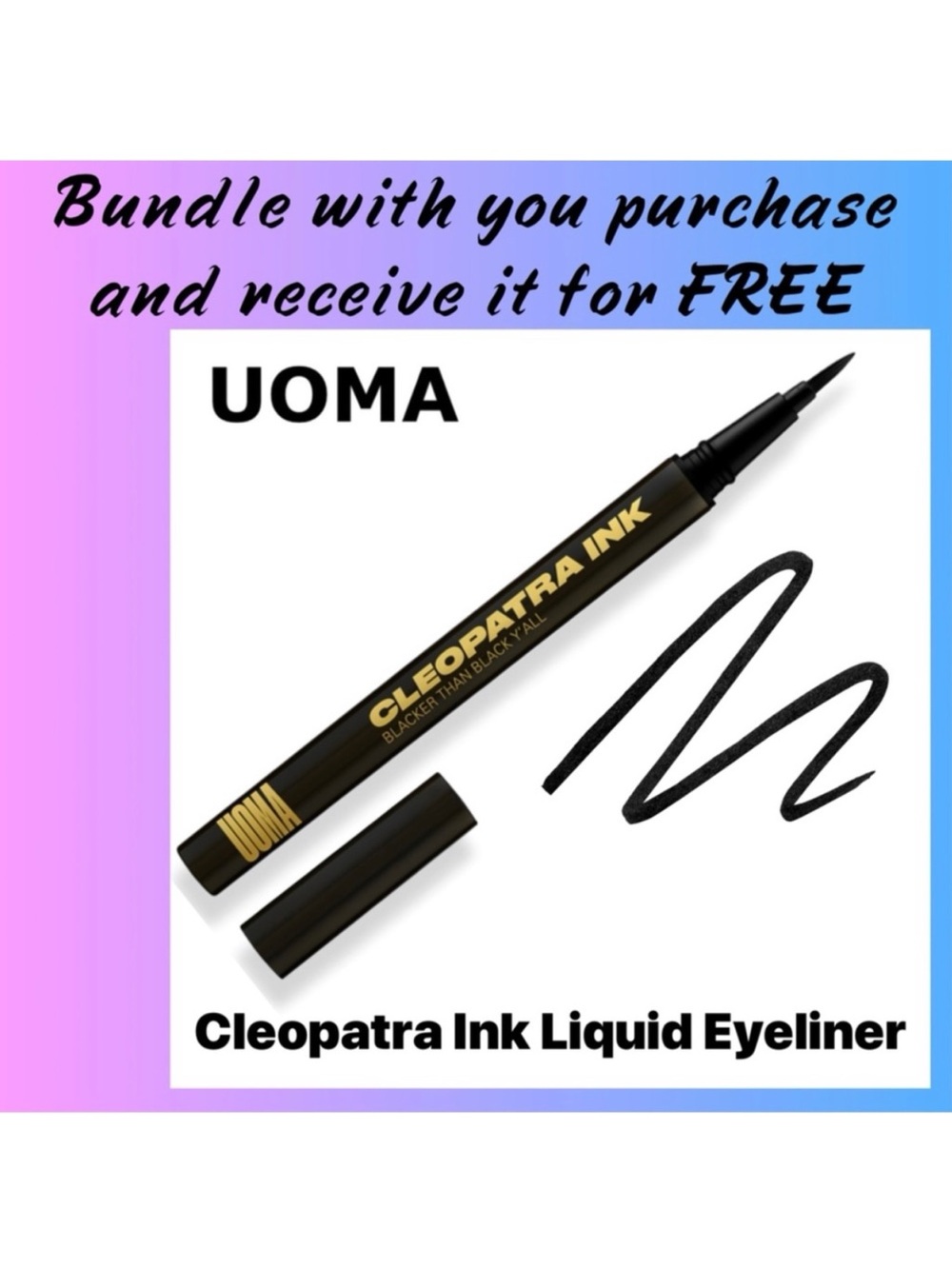 UOMA Liquid Eyeliner